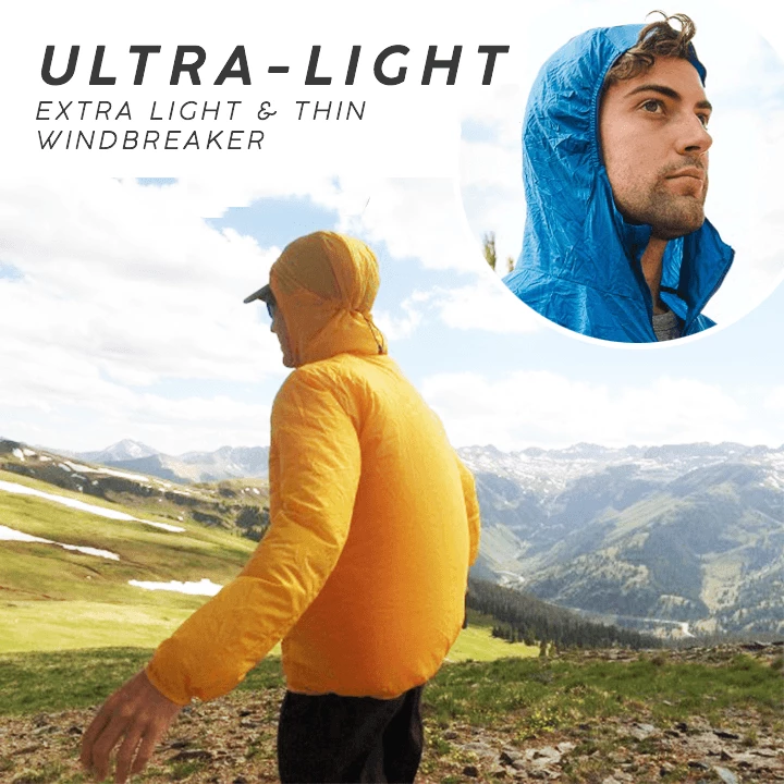 Ultra-Light Rainproof Windbreaker Jacket