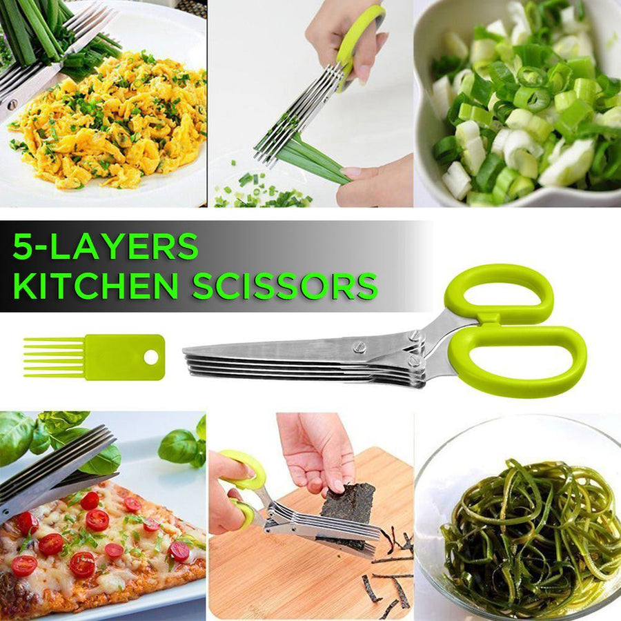 5-Layers Kitchen Scissors