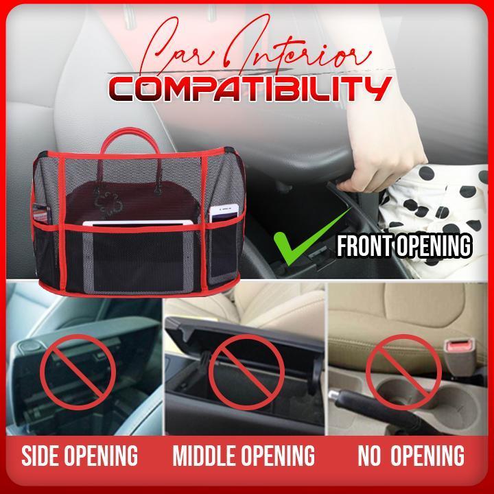 Premium Car Net Handbag Storage Bag