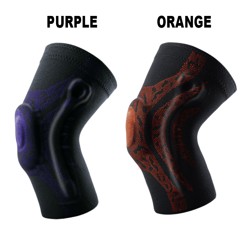 Shock Absorption Elastic Knitting Knee Pad