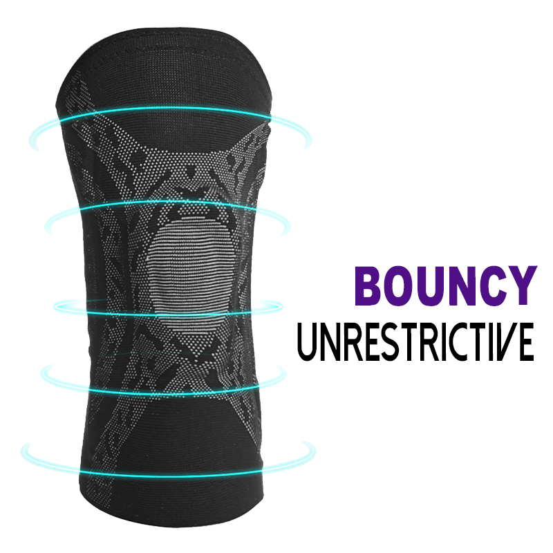 Shock Absorption Elastic Knitting Knee Pad
