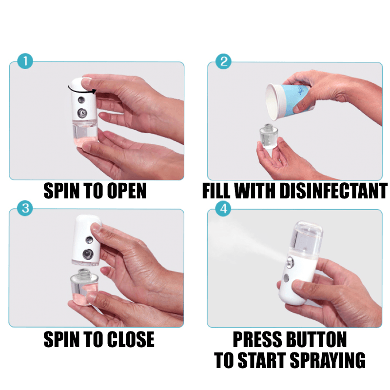 Portable USB Nano Fumigant Spray