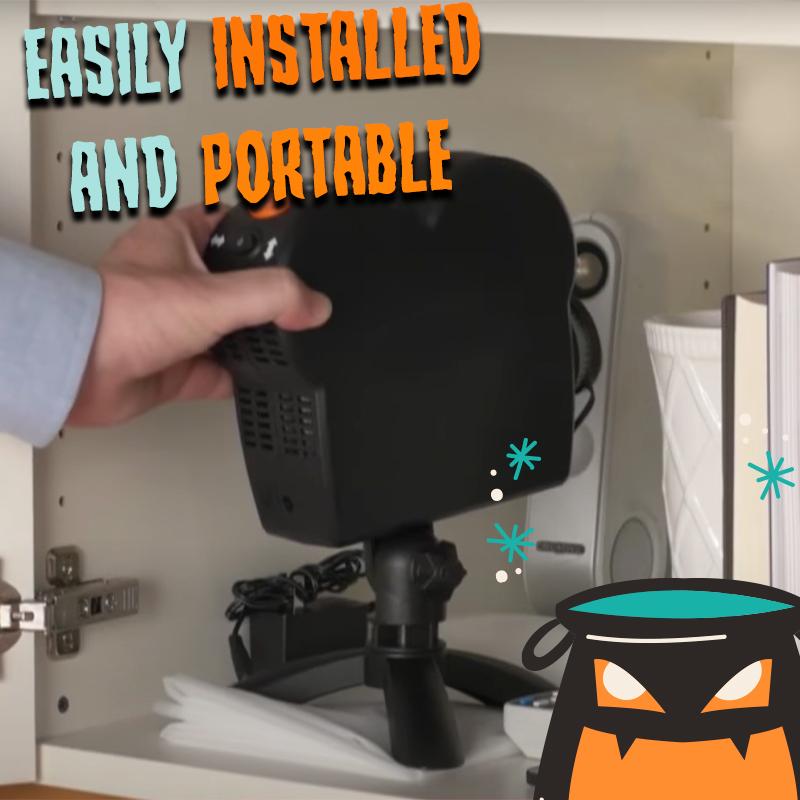Window Halloween Funny Projector