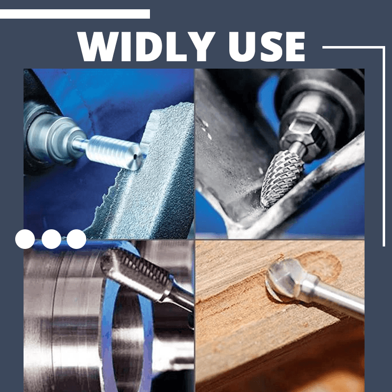 Metal Polishing Cut Carbide Rotary Set