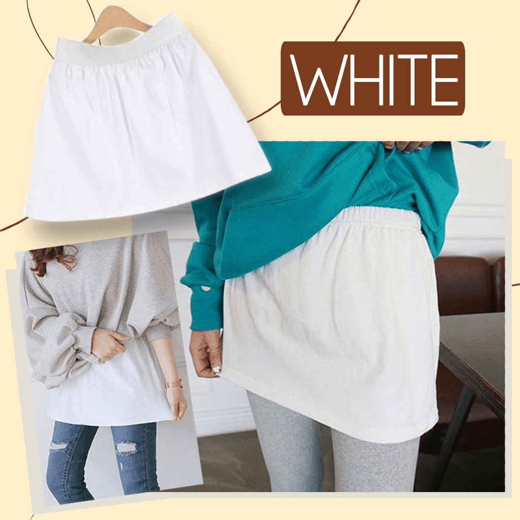 Adjustable Layering Fake Top Lower Sweep