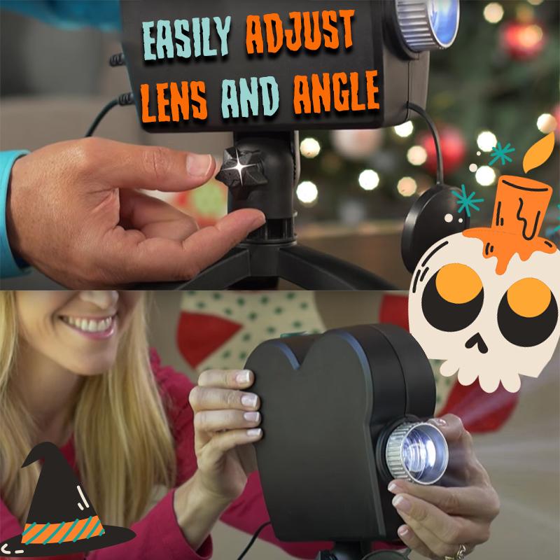 Window Halloween Funny Projector