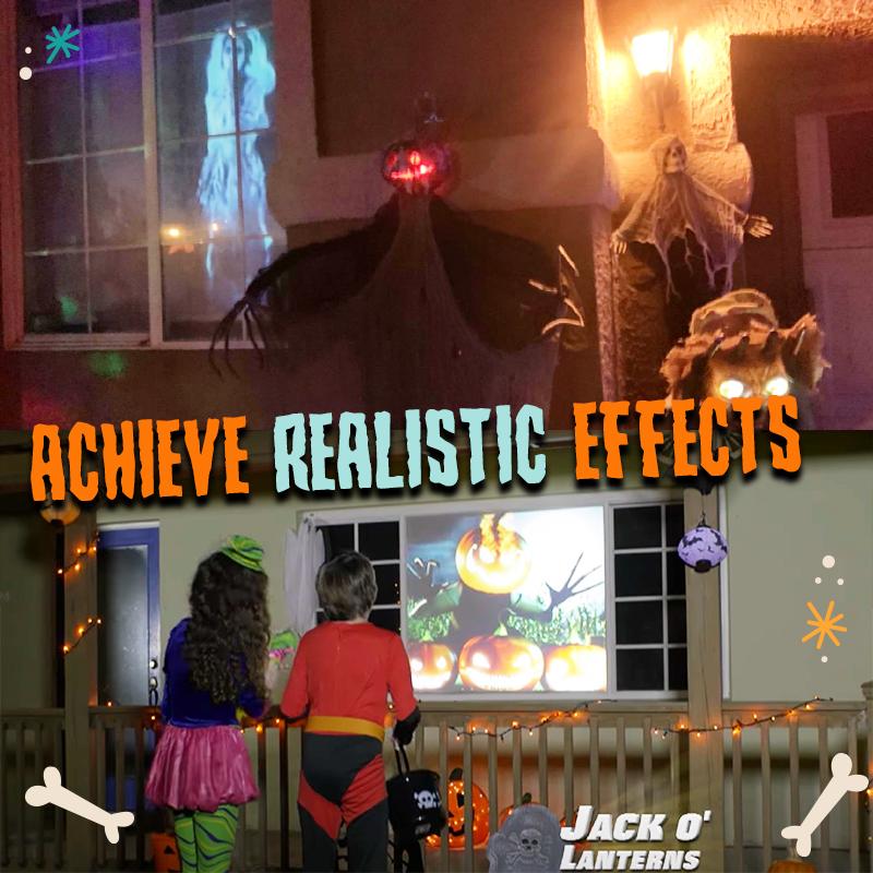 Window Halloween Funny Projector