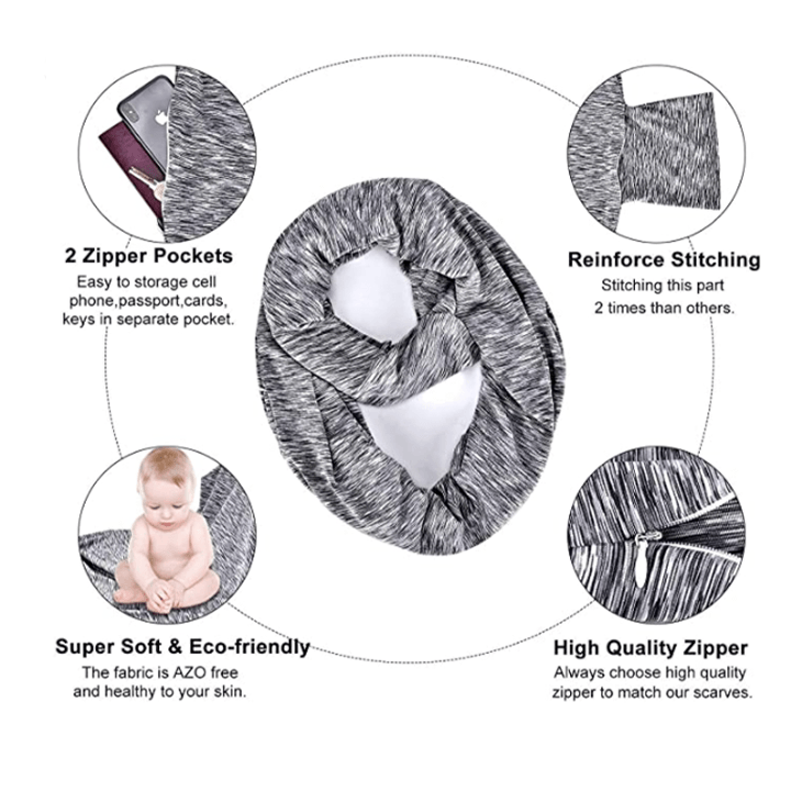 Infinity Pocket Hitch Scarf