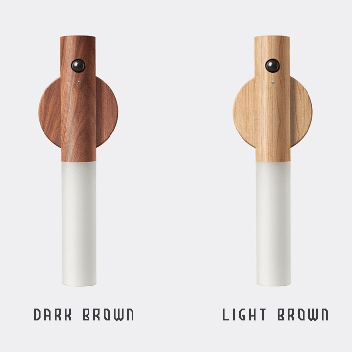 Rechargeable Wooden Motion Sensor Night Light