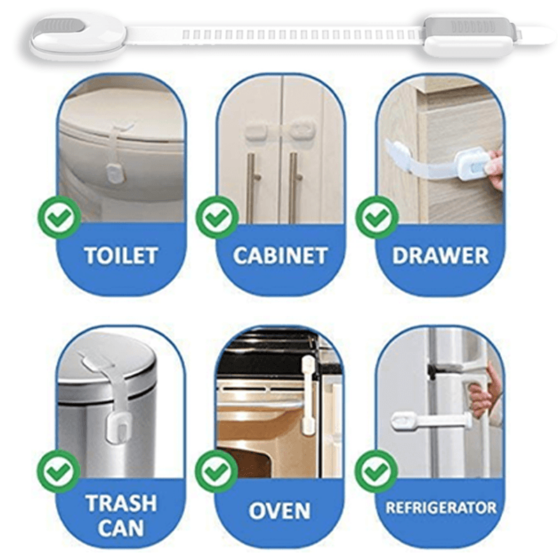 Traceless Adhesive Child Safety Lock