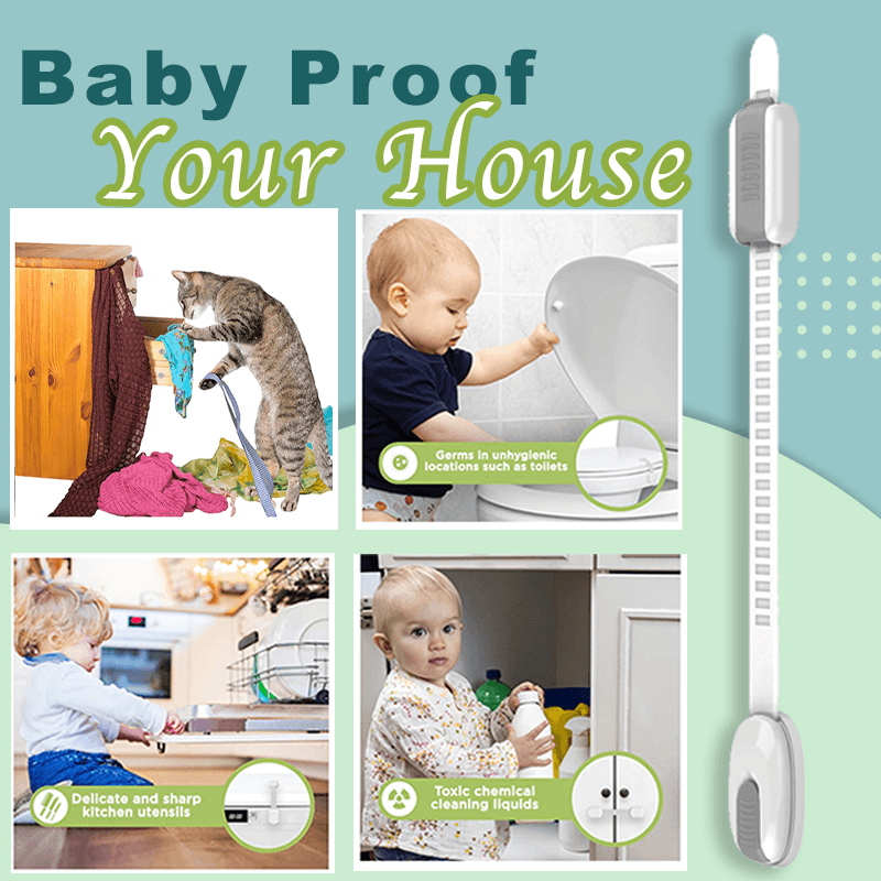 Traceless Adhesive Child Safety Lock