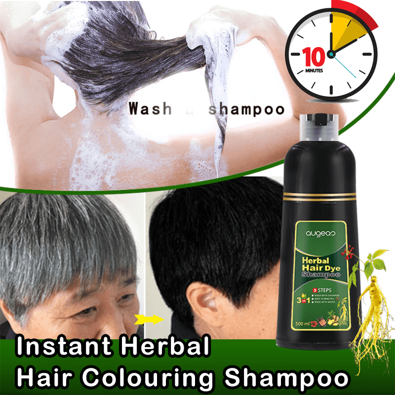 Instant Herbal Hair Colouring Shampoo
