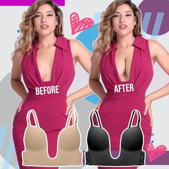 The Super Deep V Bra