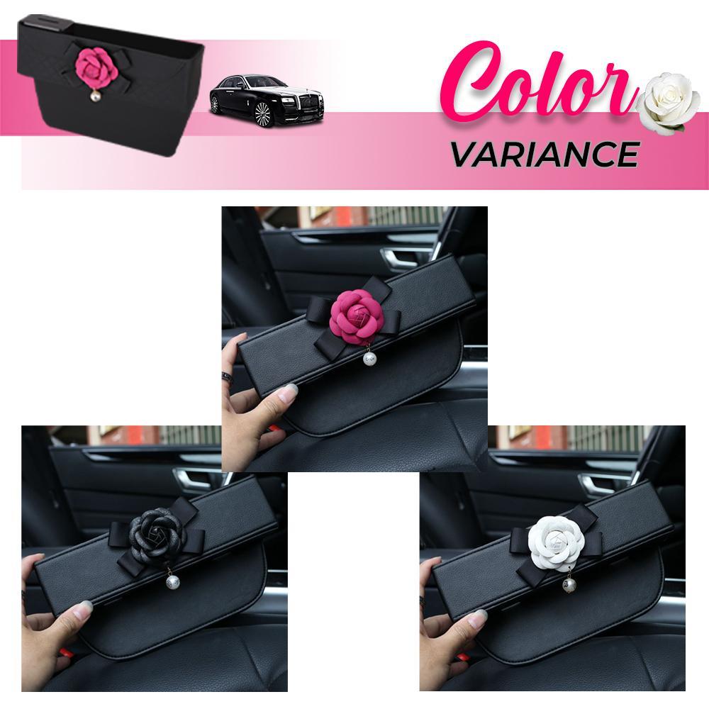 Camellia Car Slot Storage Box