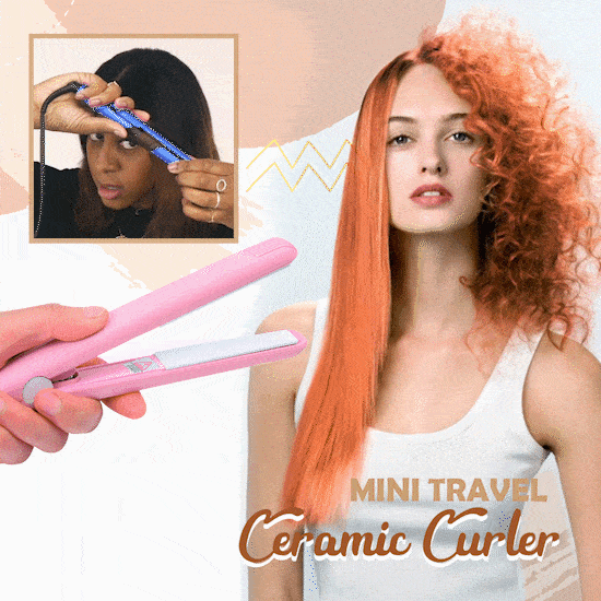 Mini Travel Ceramic Curler