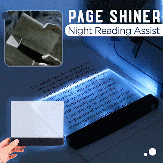 Page Shiner Night Reading Assist
