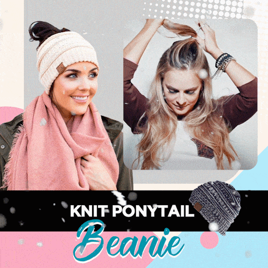 Knit Ponytail Beanie