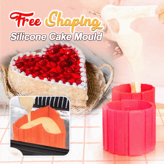Free Shaping Silicone Cake Mould