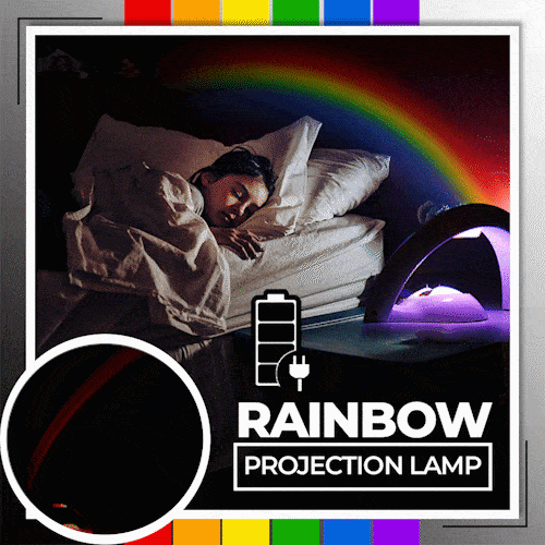 YOUR OWN Rainbow Projection Lamp