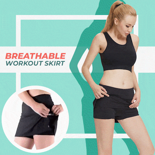 Breathable Safety Workout Skorts