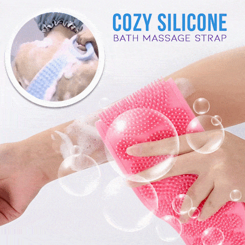 Cozy Silicone Bath Massage Strap