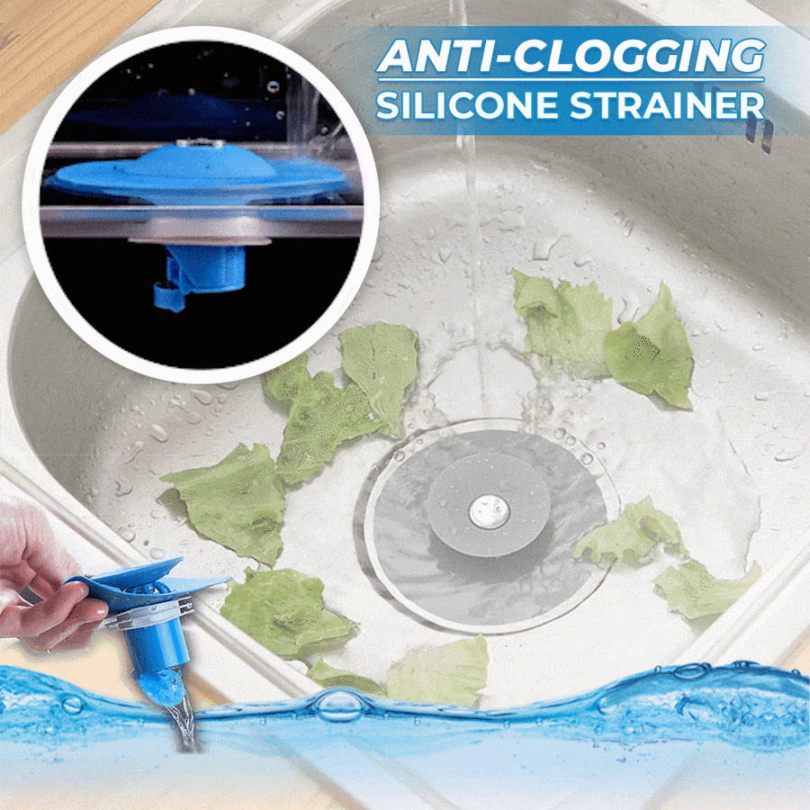 Advanced Anti-Clogging Silicone Strainers