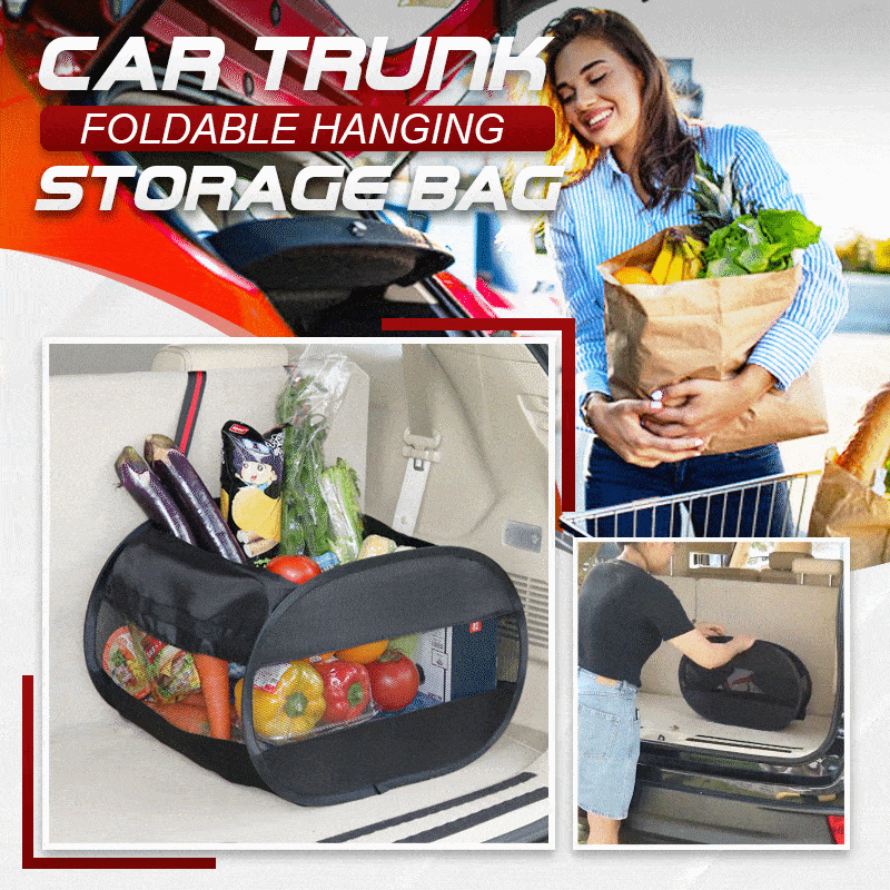 Car Trunk Foldable Hanging Storage Bag
