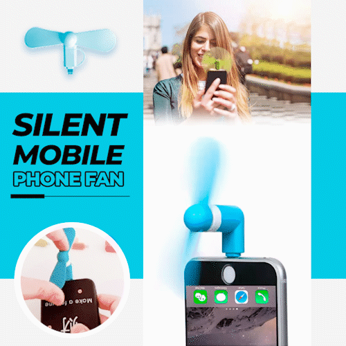 GO EVERYWHERE Silent Mobile Phone Fan