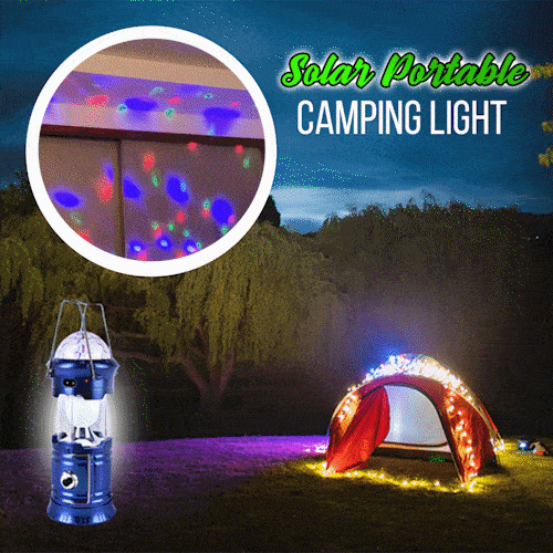 Solar Portable Gypsophila Camping Light