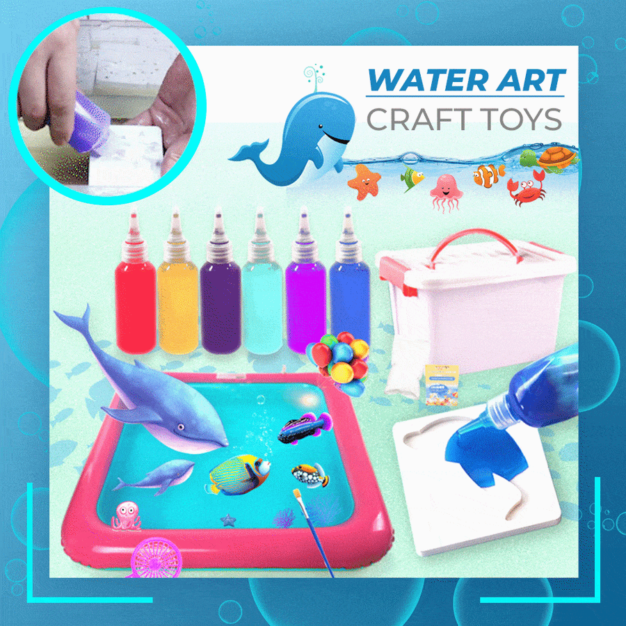 DIY Painting Water Art Crafts Toys