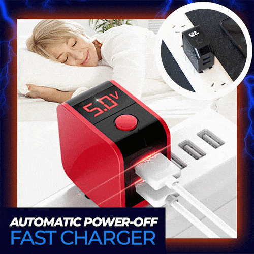 Intelligent Automatic Power-Off Fast Charger