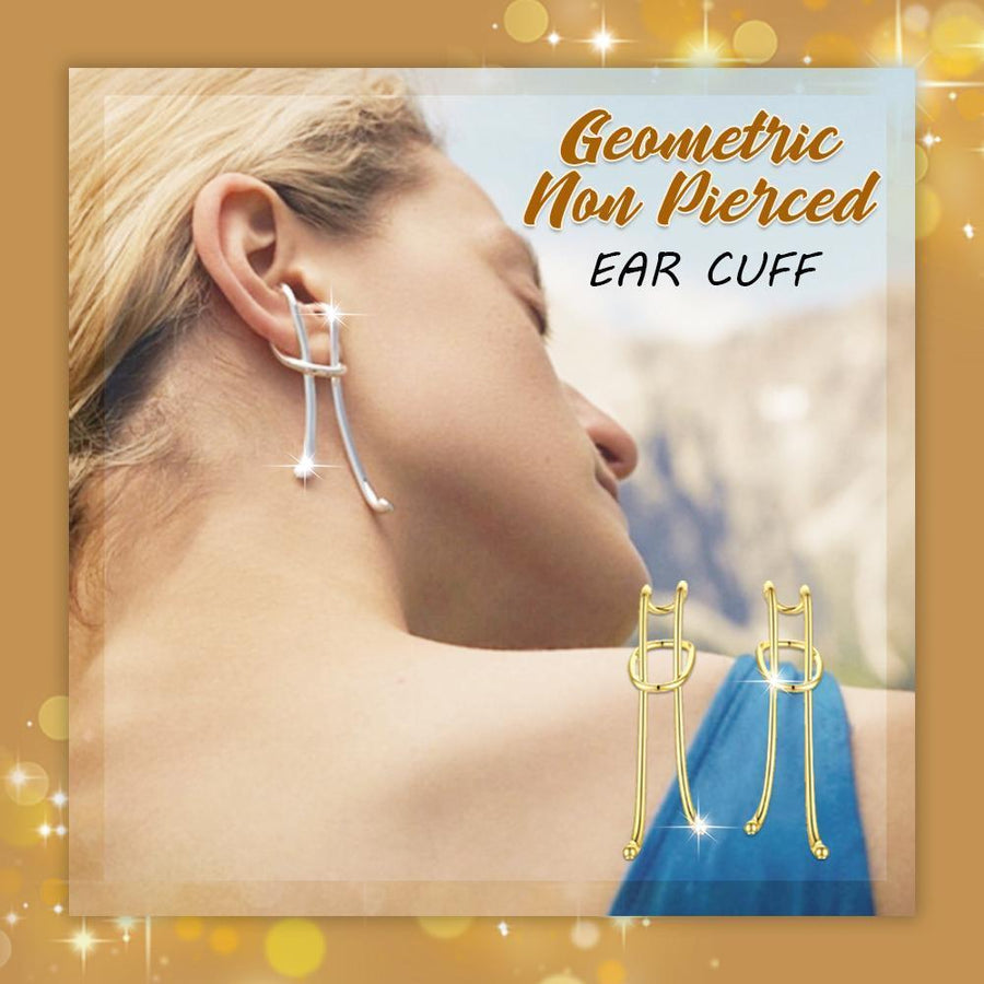 Geometric Non Pierced Ear Cuff