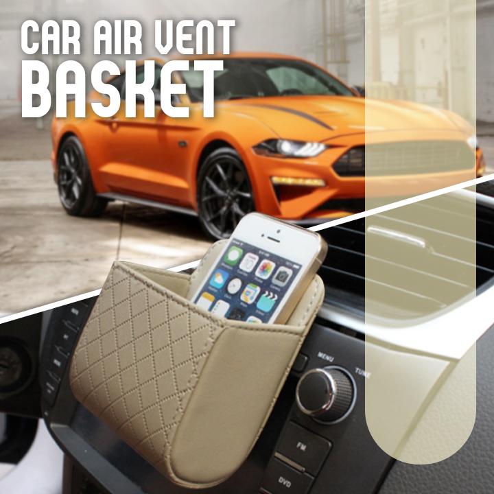Car Leather Storage Basket-Set For 4