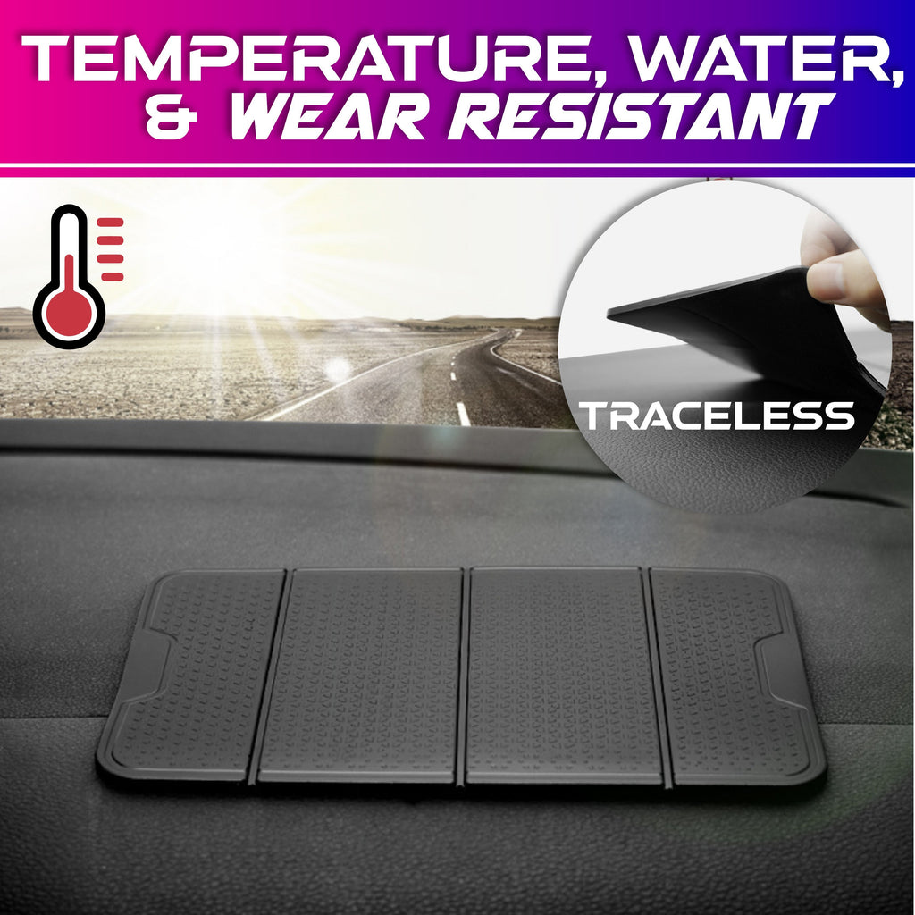 Car Three-Fold Silicone Gripping Pad