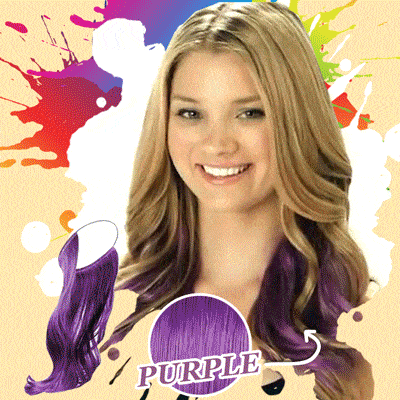 Clip-on Vivid Highlight Hair