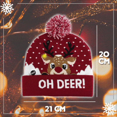 Xmas LED Ugly Sweater Hats