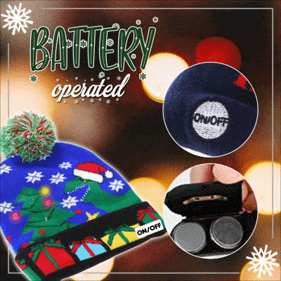 Xmas LED Ugly Sweater Hats