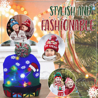 Xmas LED Ugly Sweater Hats