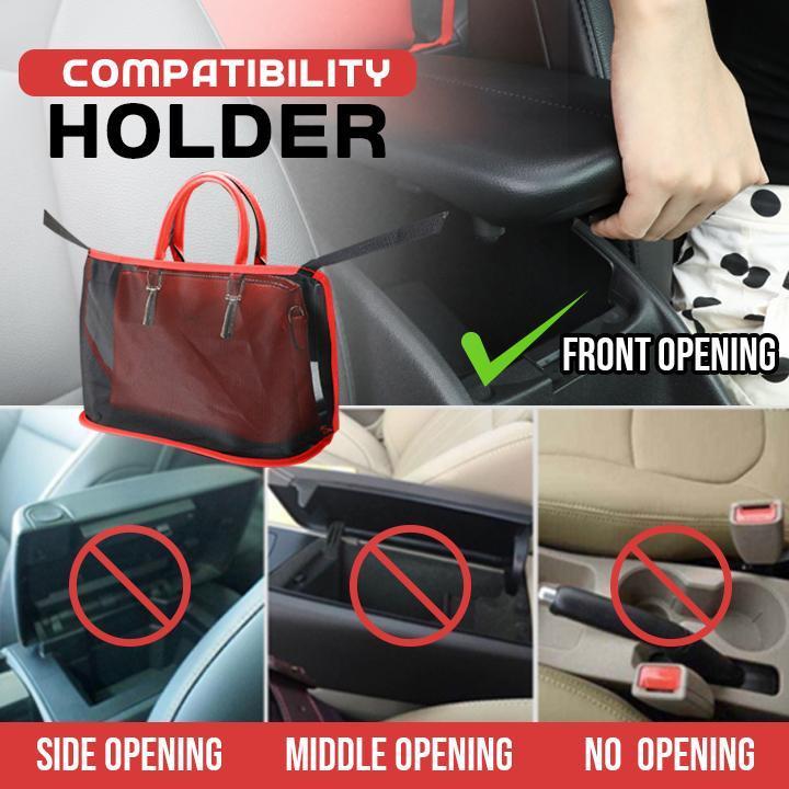 Car Net Pocket Handbag Holder (2pcs)