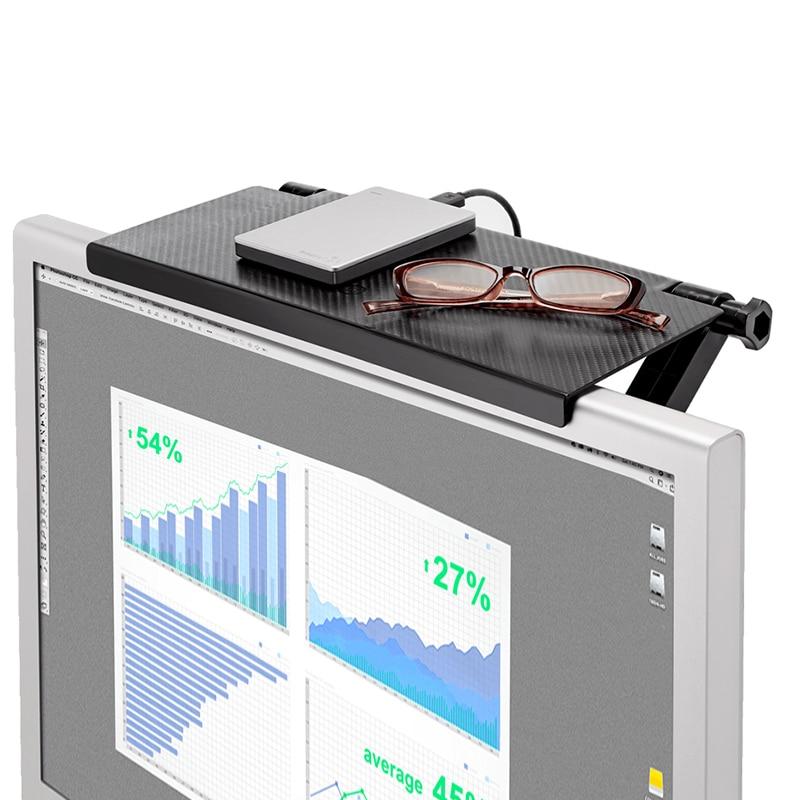 Adjustable Screen Top Shelf