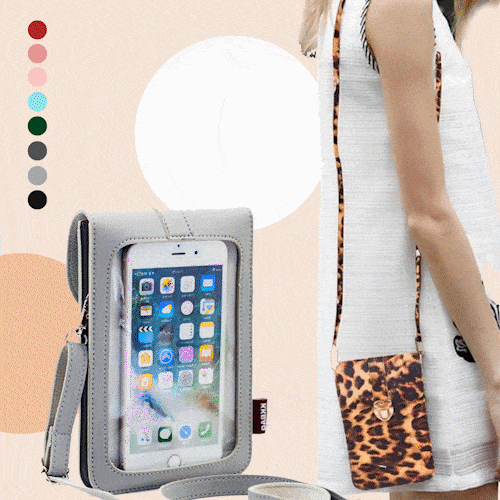 Premium Touchable Leather Mobile Phone Purse