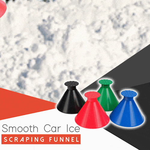 Smooth Car Ice Scraping Funnel