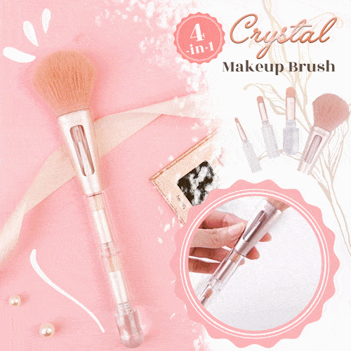 Crystal 4-in-1 Makeup Brush