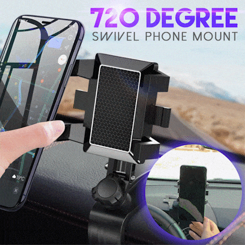 Car 720 Degree Swivel Phone Mount