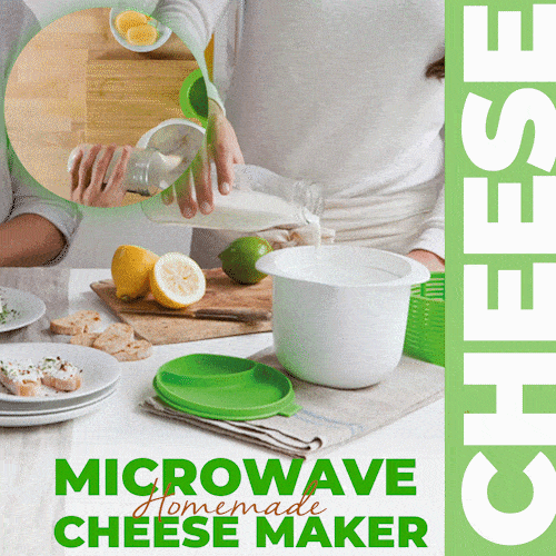 Homemade Microwave Cheese Maker
