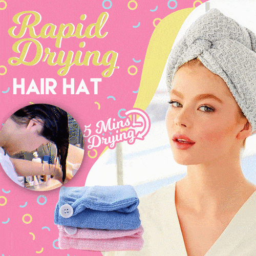 Instant Drying Hair Hat
