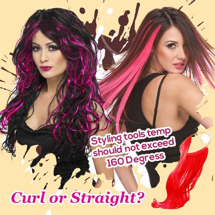Clip-on Vivid Highlight Hair