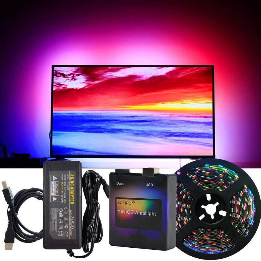 DIY Ambilight TV PC Dream Screen USB LED Strip