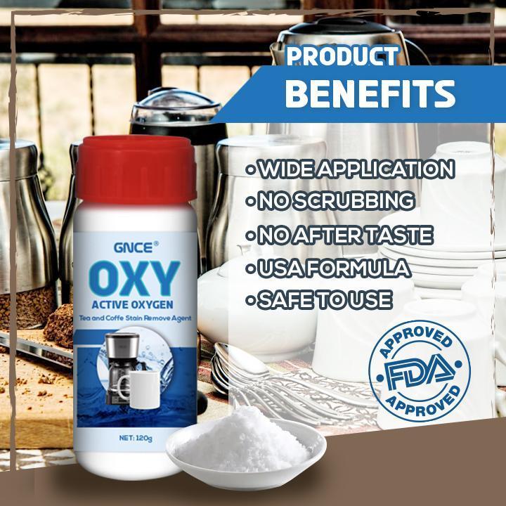 OXY Active Oxygen Tea And Coffee Stains Remove Agent