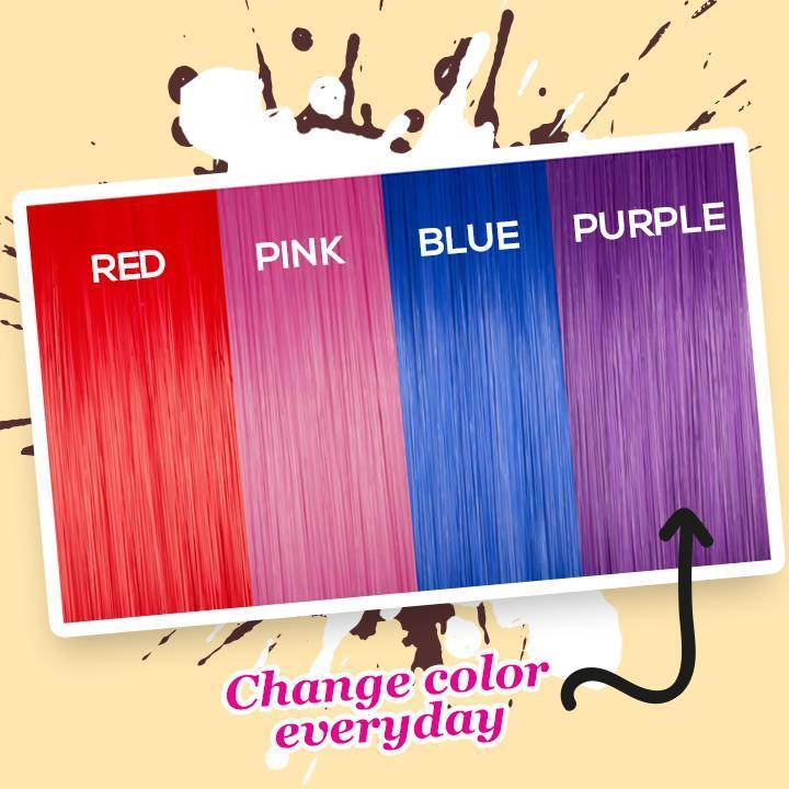 Clip-on Vivid Highlight Hair